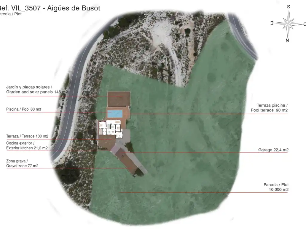Casa o xalet en venda en Aigües amb Terrassa, Piscina i Forn
