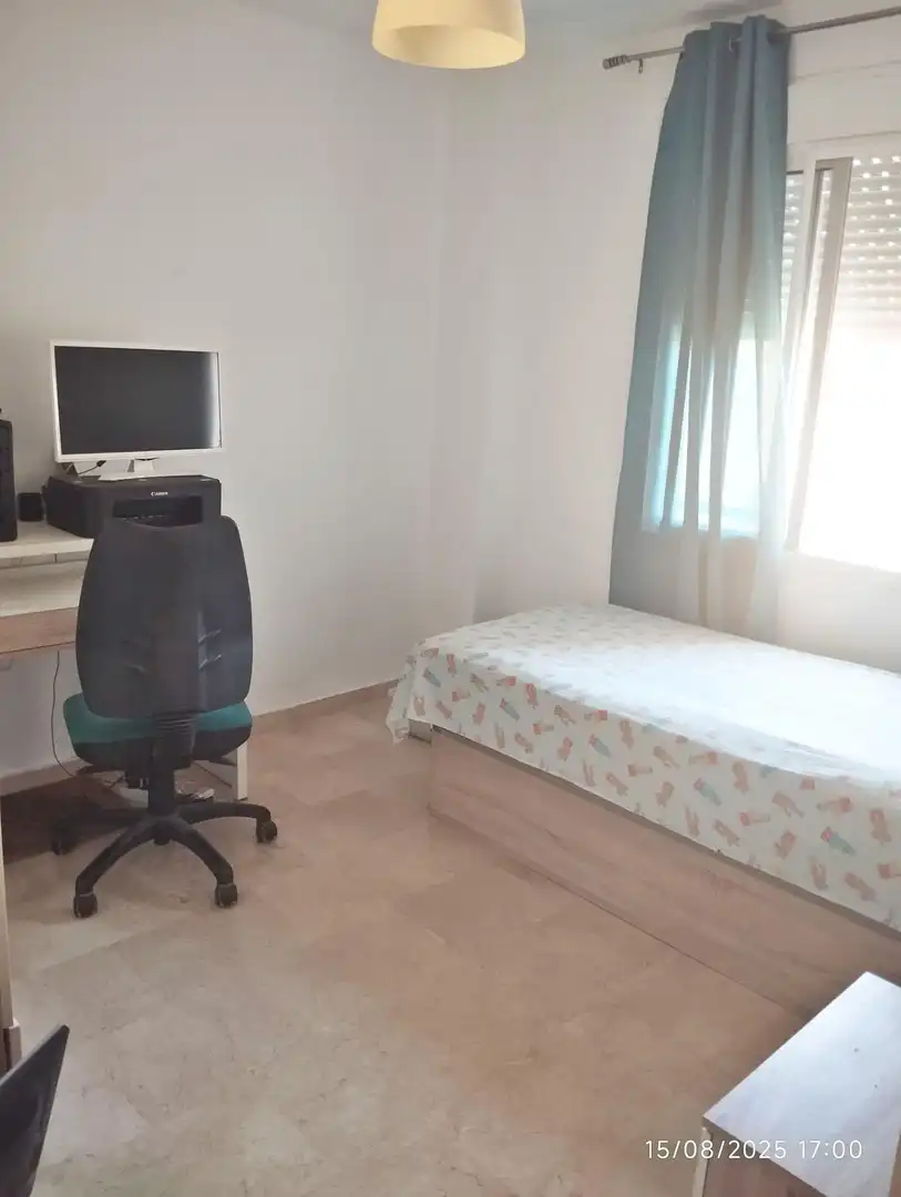 Bedroom of Flat for sale in Málaga  with Air Conditioner, Private garden and Terrace