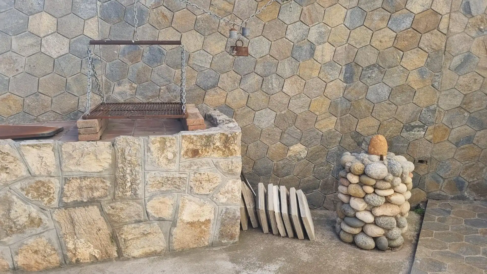 Terraza de Finca rústica en venta en Cebanico con Calefacción, Jardín privado y Terraza