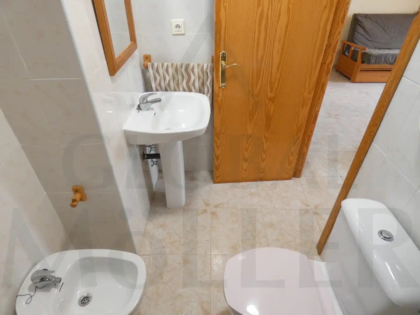 Bany de Apartament de lloguer en Cartagena amb Terrassa, Moblat i Forn