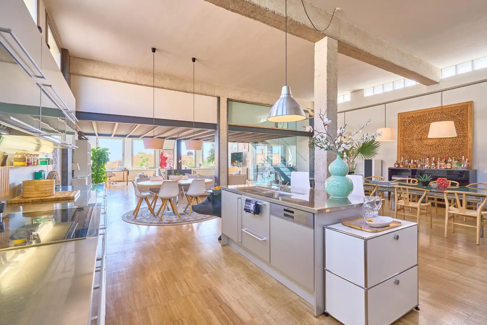 Kitchen of Houses for sale in  Palma de Mallorca  with Air Conditioner, Heating and Parquet flooring
