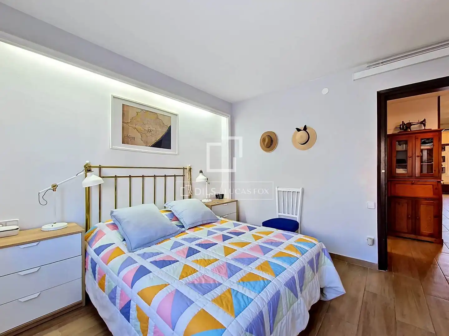 Bedroom of Flat for sale in Vilanova i la Geltrú  with Air Conditioner, Heating and Terrace