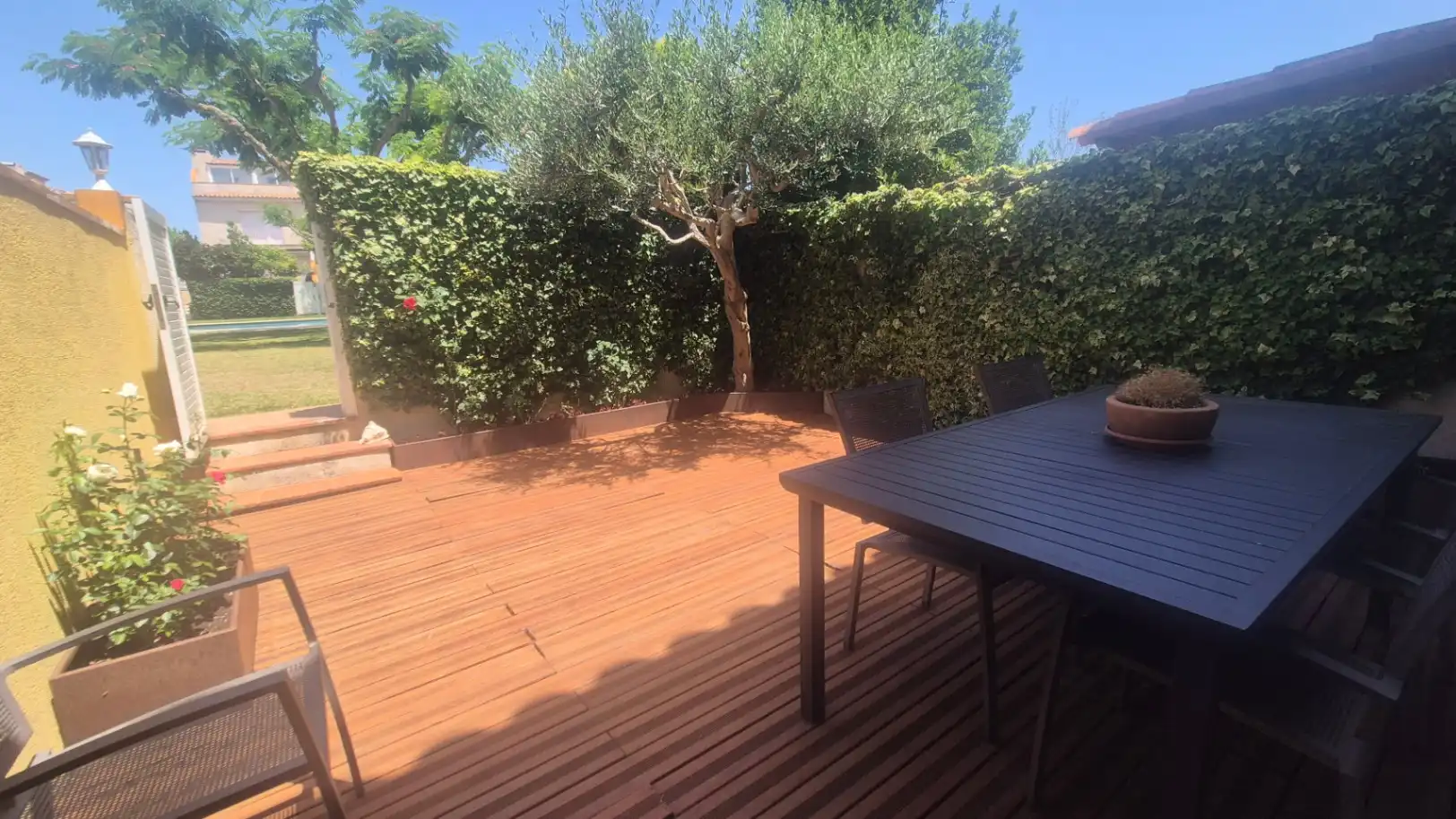 Terrassa de Casa adosada en venda en Palafrugell amb Aire condicionat, Calefacció i Jardí privat