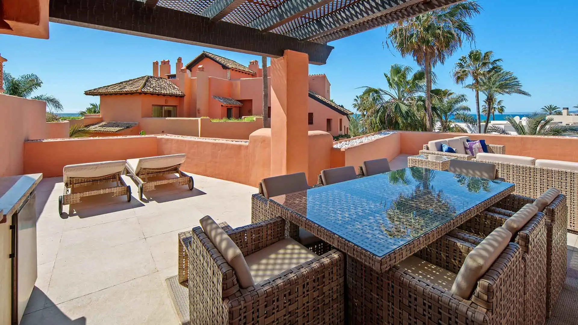 Terraza de Ático en venta en Marbella con Aire acondicionado, Terraza y Trastero