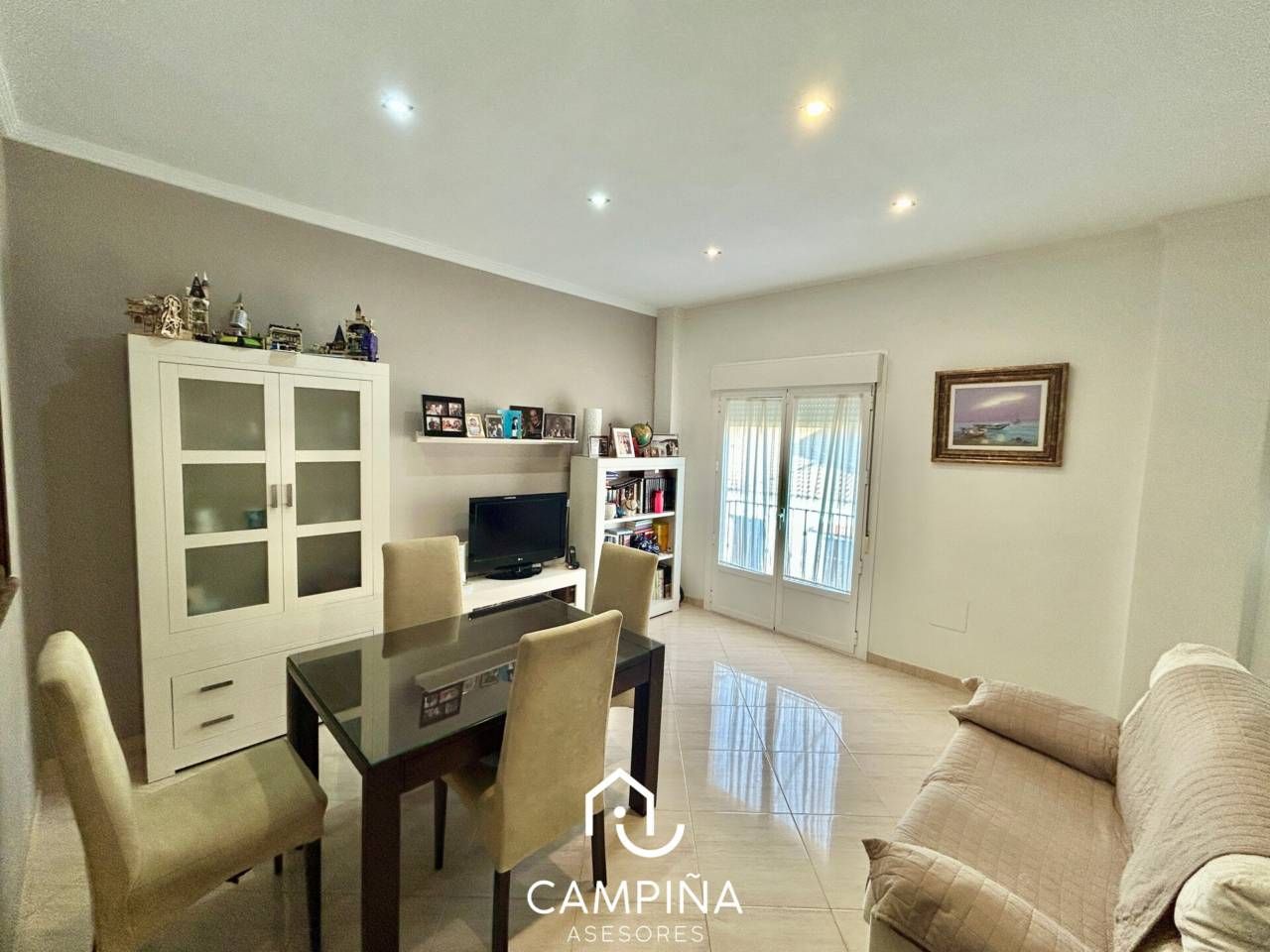 Sala de estar de Dúplex en venta en Trigueros con Aire acondicionado y Terraza