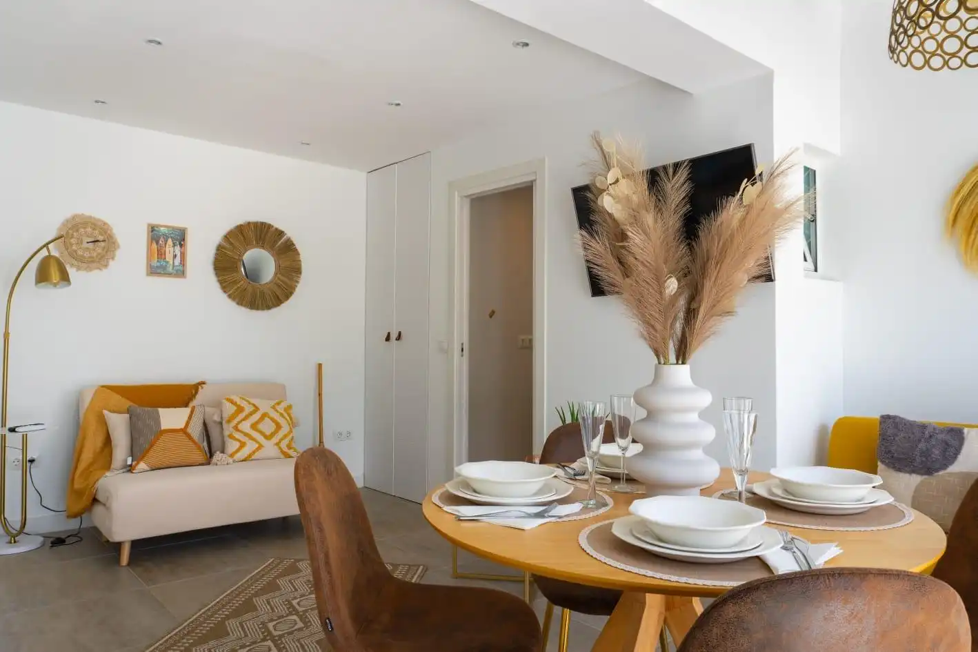 Comedor de Casa adosada en venta en Benalmádena con Aire acondicionado, Calefacción y Terraza