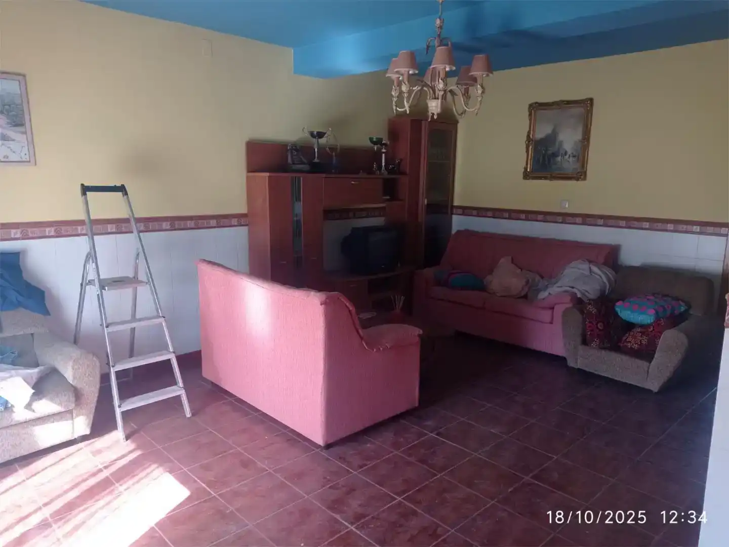 Wohnzimmer von Wohnung zum Verkauf in  Albacete Capital mit Balkon