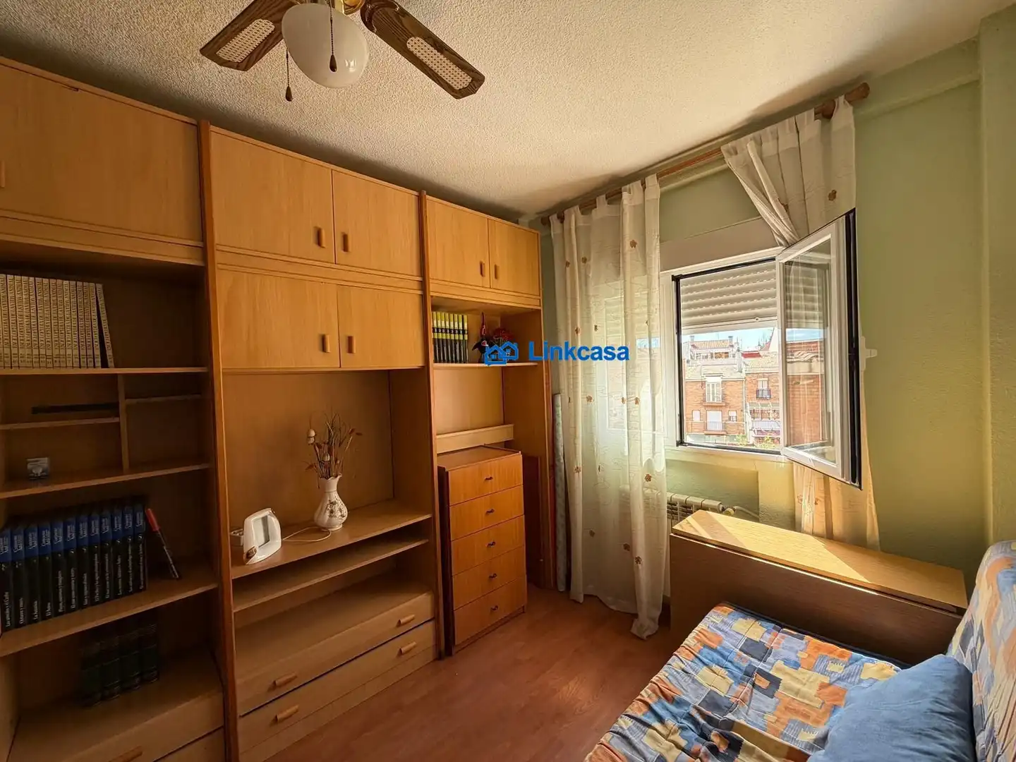 Bedroom of Flat for sale in Madrid  with Heating, Private garden and Terrace