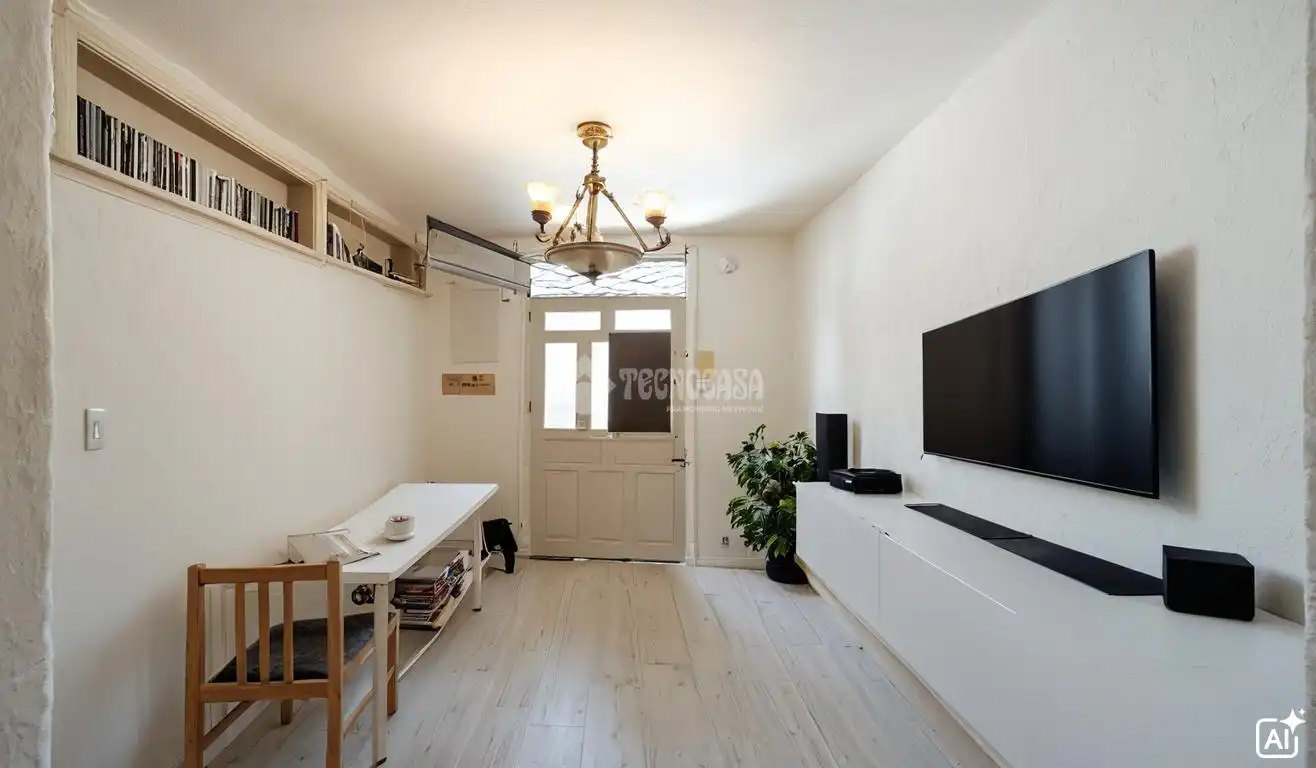 Sala de estar de Piso en venta en Madrid