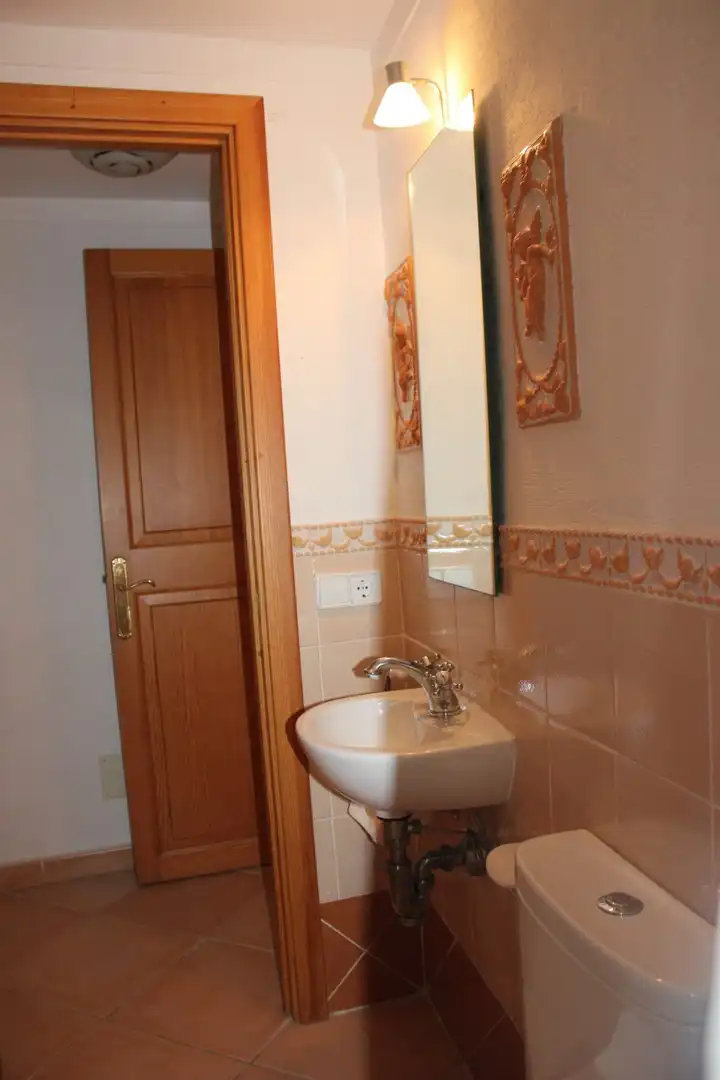 Baño de Finca rústica en venta en Alcúdia con Aire acondicionado, Calefacción y Terraza