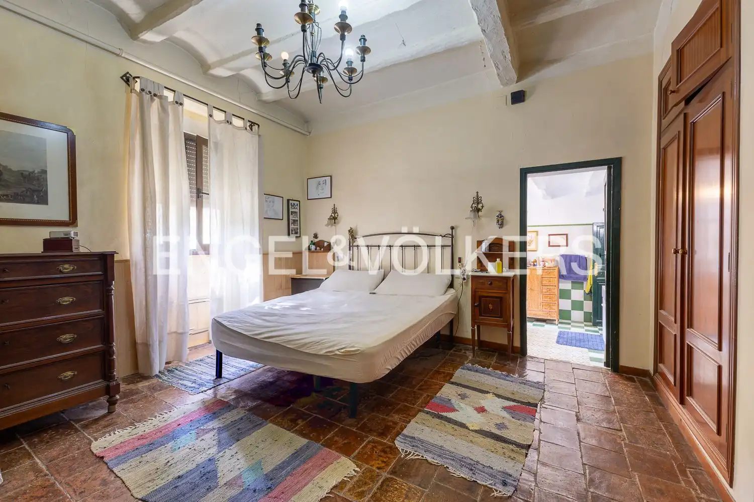 Bedroom of Houses for sale in Alcoy / Alcoi  with Air Conditioner, Heating and Private garden