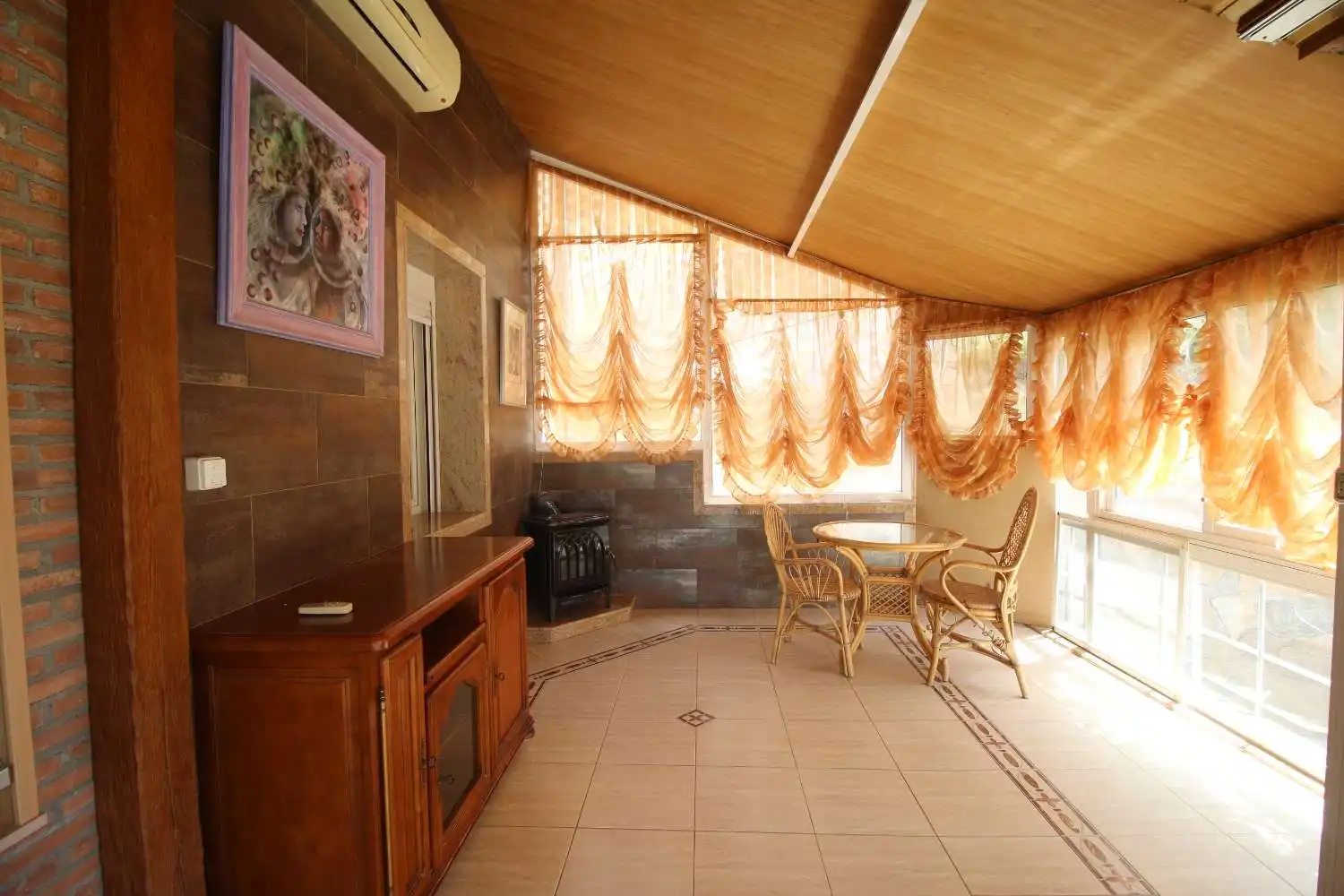 Sala de estar de Casa o chalet en venta en Cuevas del Almanzora con Aire acondicionado, Terraza y Piscina