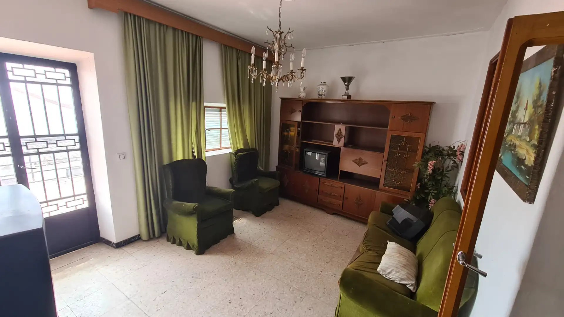 Sala de estar de Casa o chalet en venta en Azuaga con Piscina