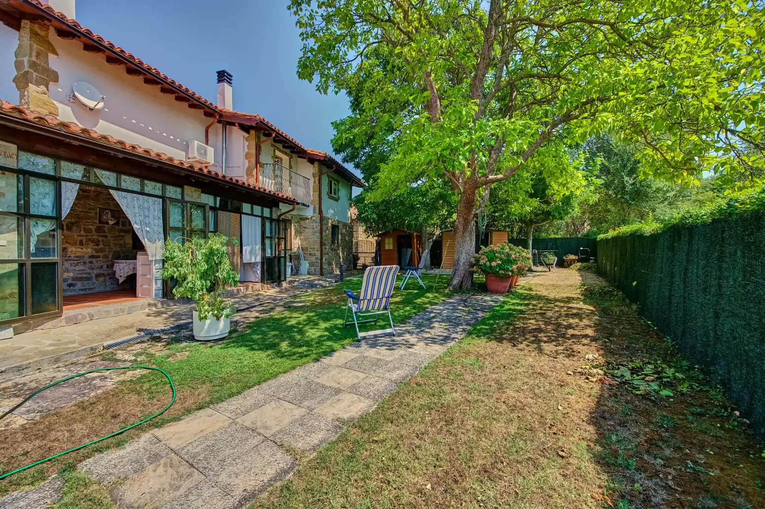 Garten von Haus oder Chalet zum Verkauf in Aranguren mit Klimaanlage, Heizung und Privatgarten