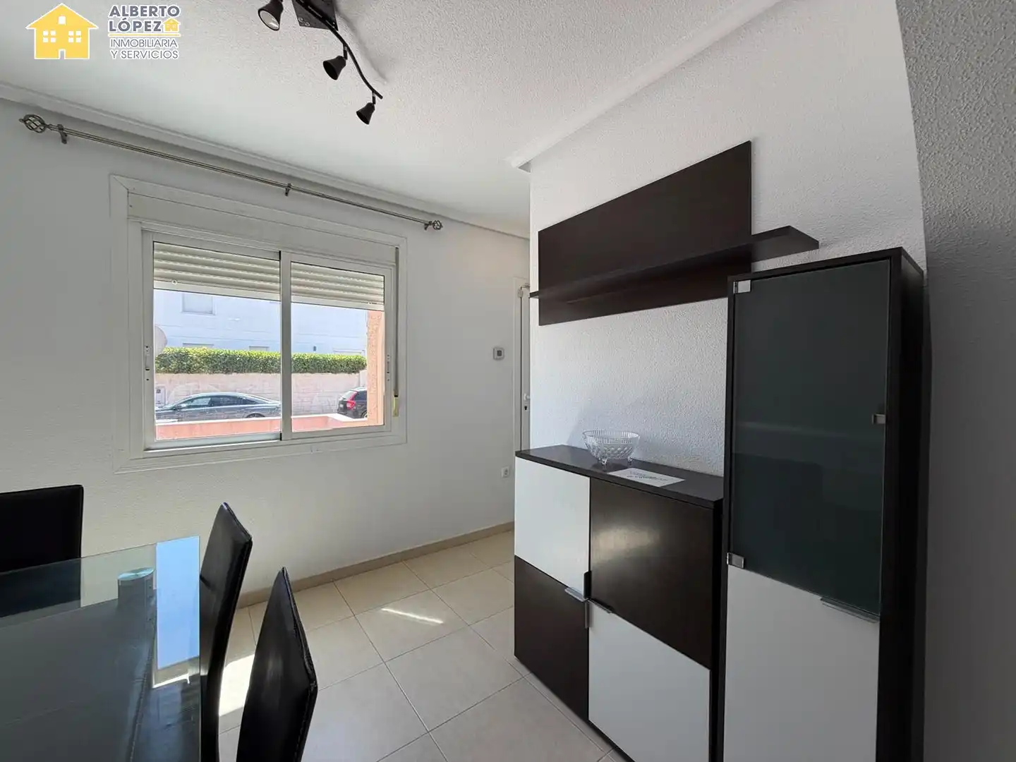 Cocina de Casa o chalet de alquiler en Santa Pola con Terraza, Amueblado y Alarma