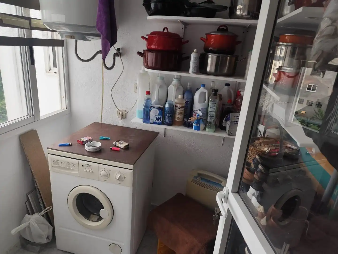 Küche von Wohnung zum Verkauf in Carballo mit Heizung und Möbliert