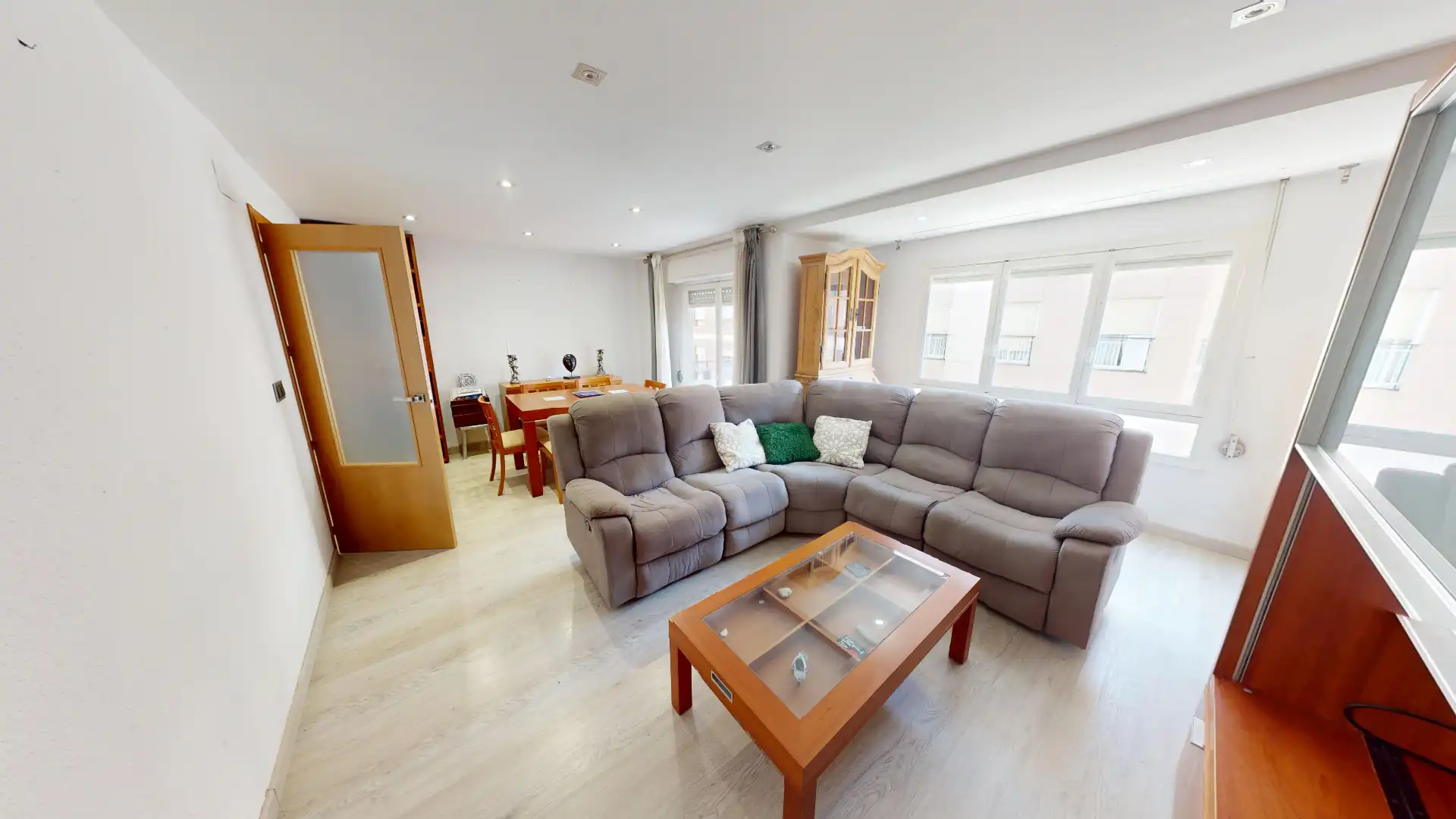 Sala de estar de Piso en venta en Elche / Elx con Amueblado