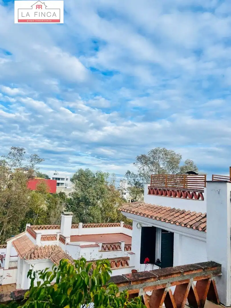 Exterior view of Detached homes for sale in Benalmádena  with Air Conditioner, Terrace and Storage room