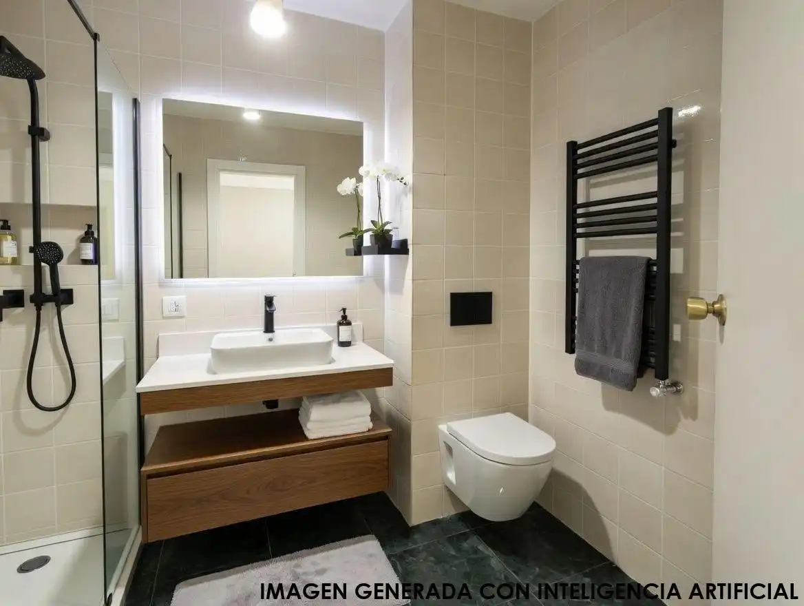 Baño de Piso en venta en  Valencia Capital con Aire acondicionado, Calefacción y Jardín privado