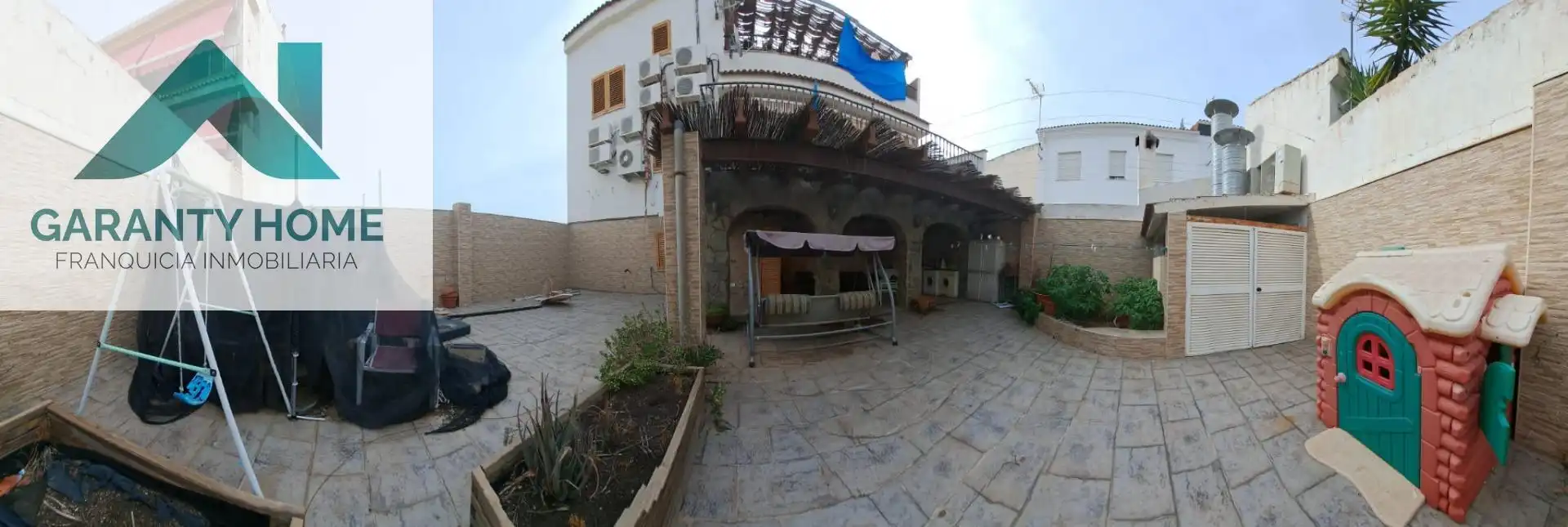 Terraza de Casa o chalet en venta en Cárcheles con Aire acondicionado, Calefacción y Jardín privado