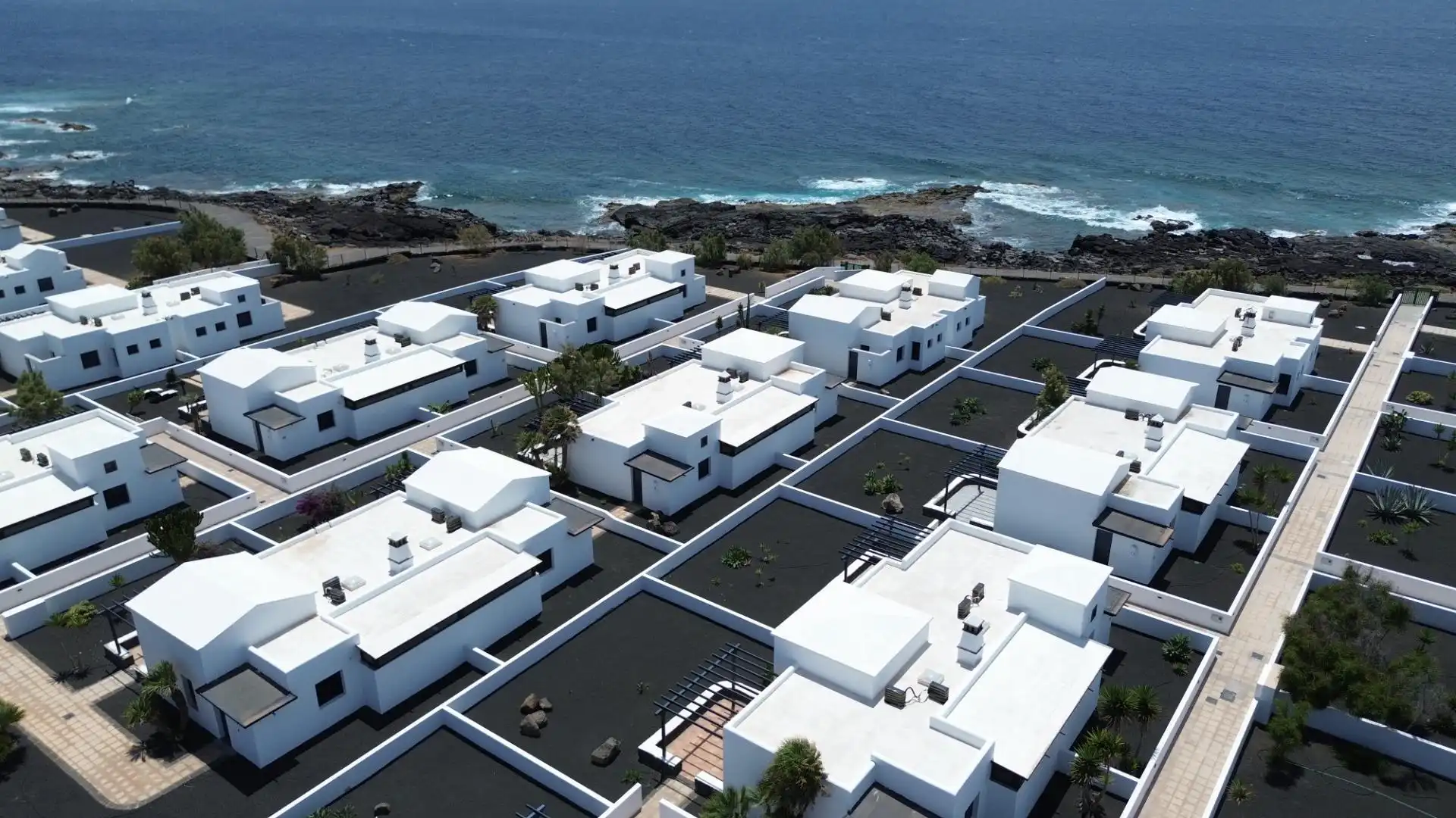 Vista exterior de Casa adosada en venta en Yaiza con Aire acondicionado, Jardín privado y Terraza