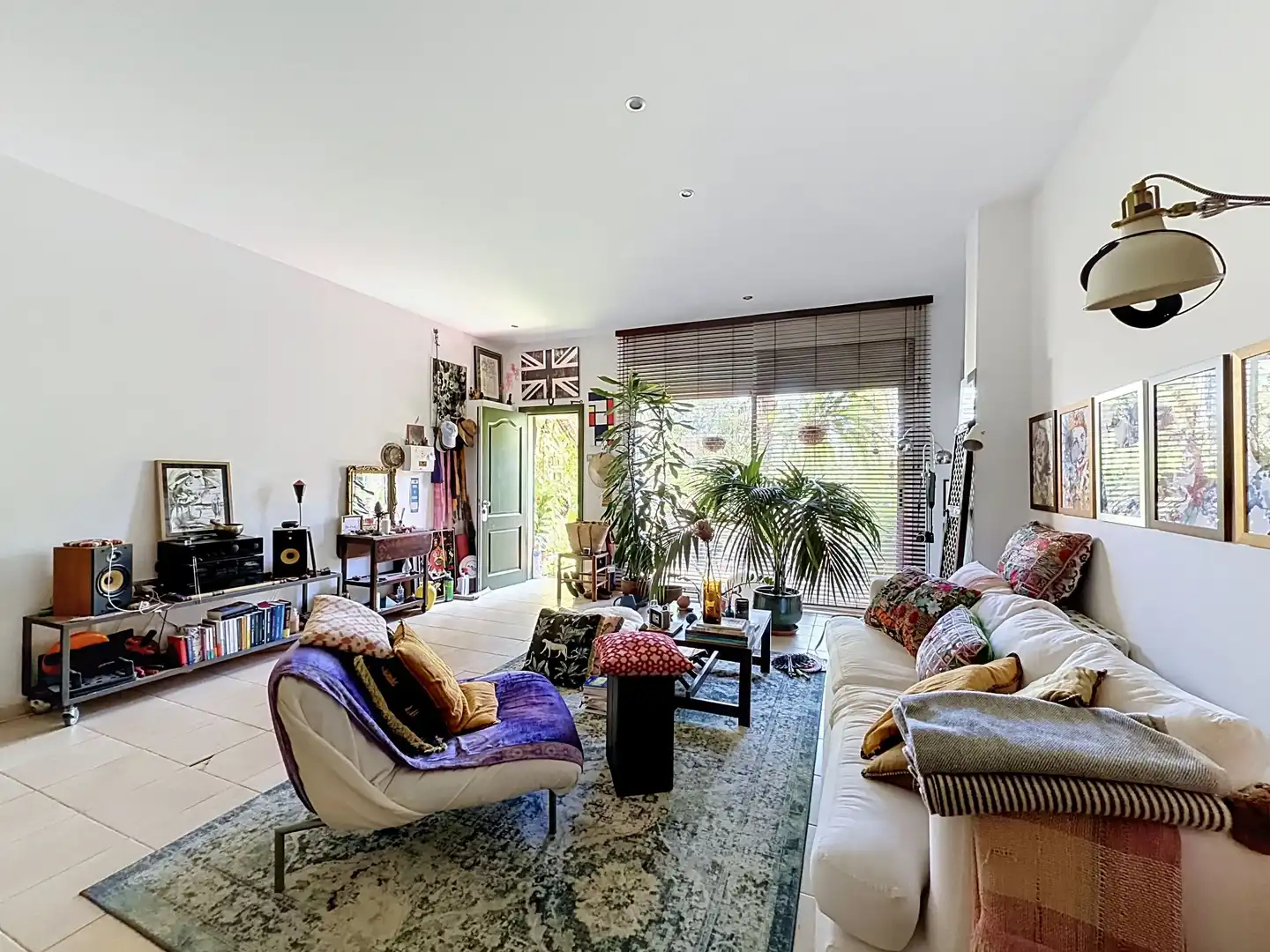 Living room of Flat for sale in Alella  with Air Conditioner, Heating and Terrace