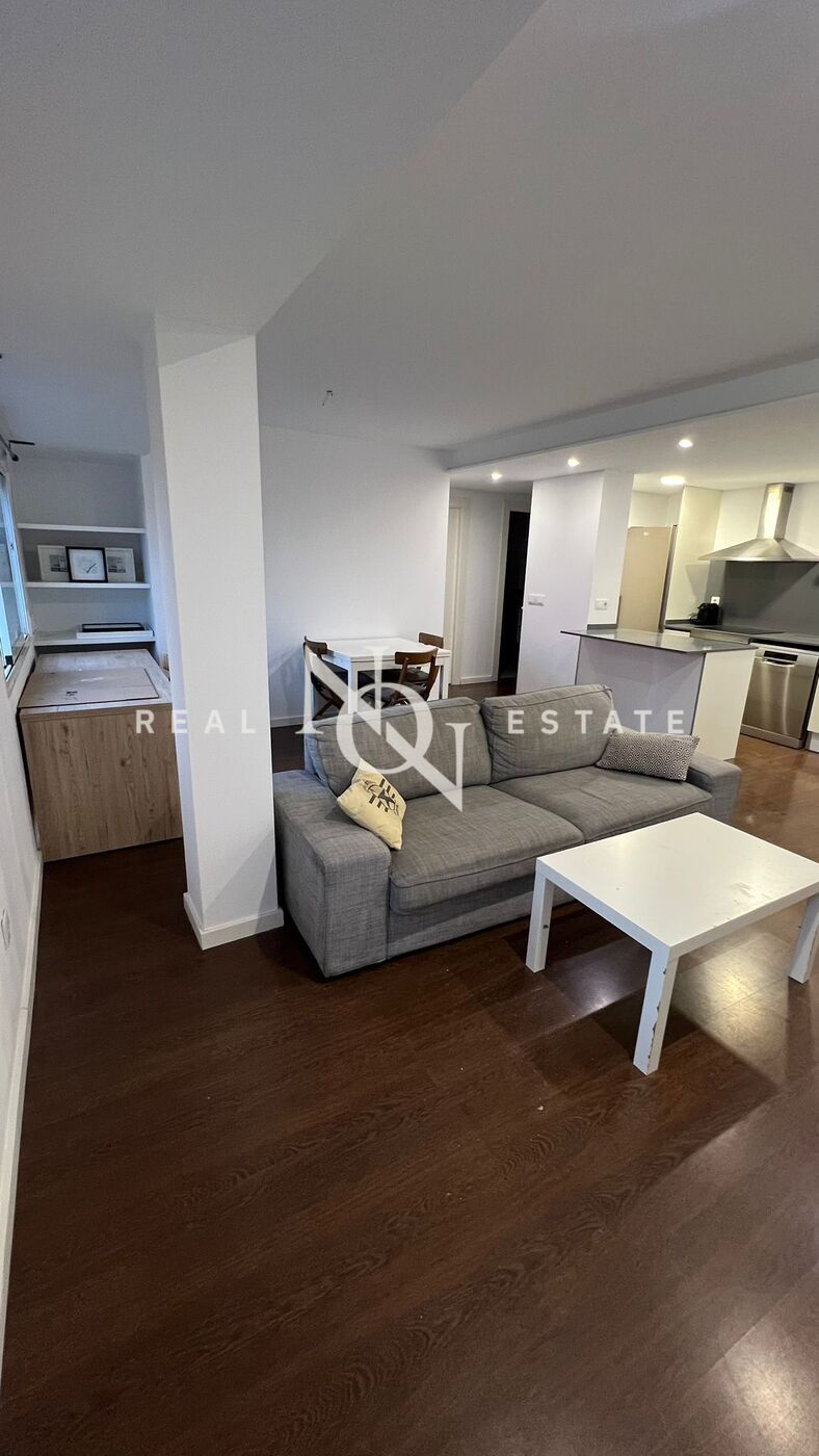 Living room of Flat to rent in Burjassot  with Furnished