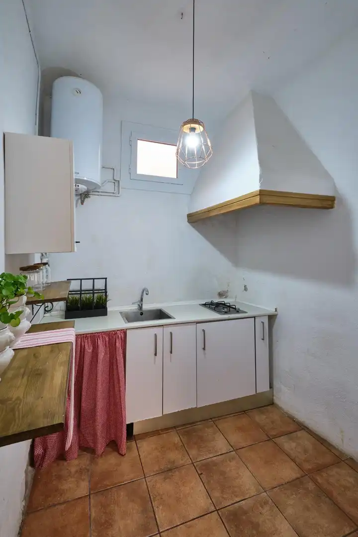 Cuina de Casa o xalet en venda en Canet de Mar amb Parquet, Terrassa i Traster
