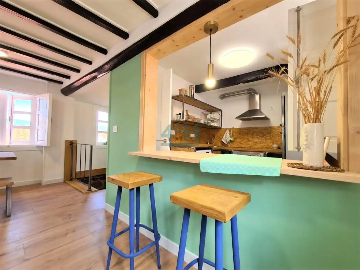 Cocina de Ático en venta en Casco Viejo