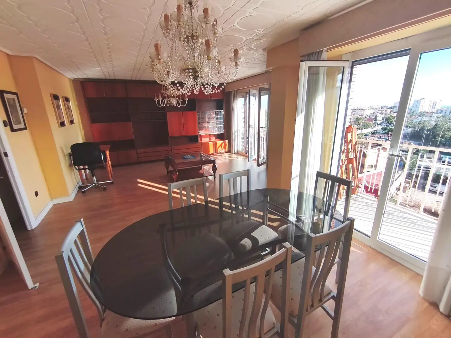 Dining room of Flat for sale in Elche / Elx  with Terrace and Balcony