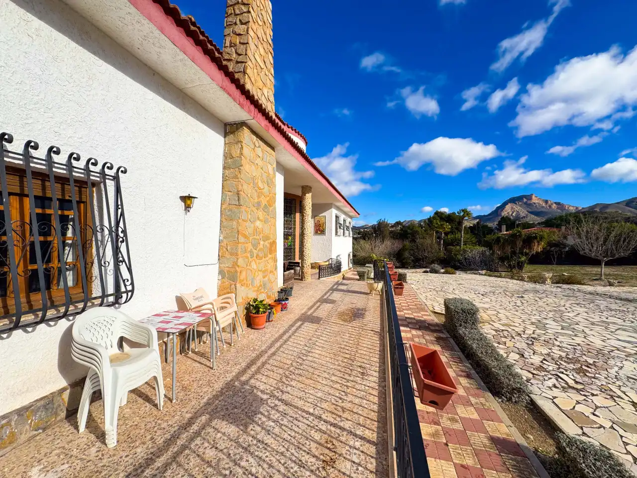 Jardí de Finca rústica en venda en Petrer amb Aire condicionat, Calefacció i Jardí privat