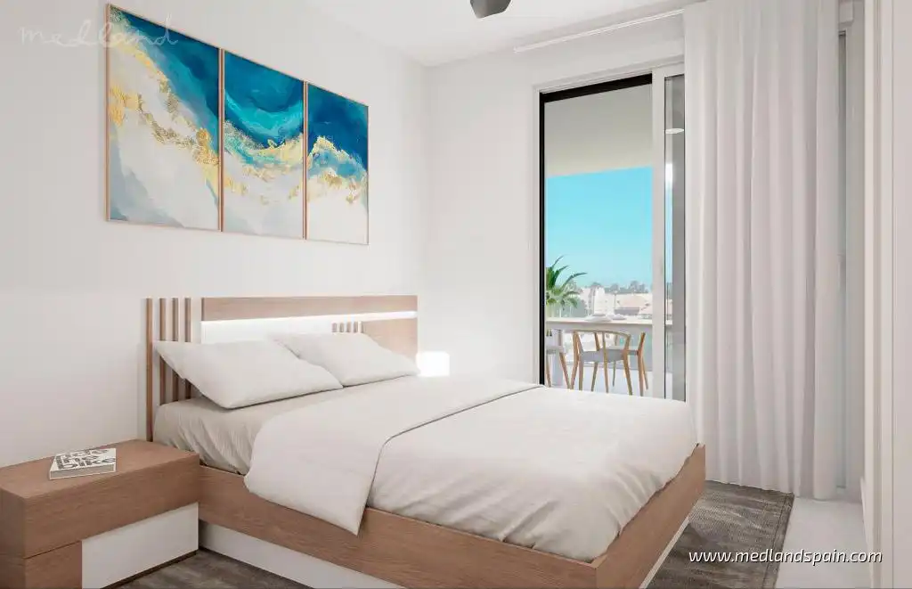 Mini appartamento con piscina in vendita a Los Narejos - Punta Calera, imagen 8
