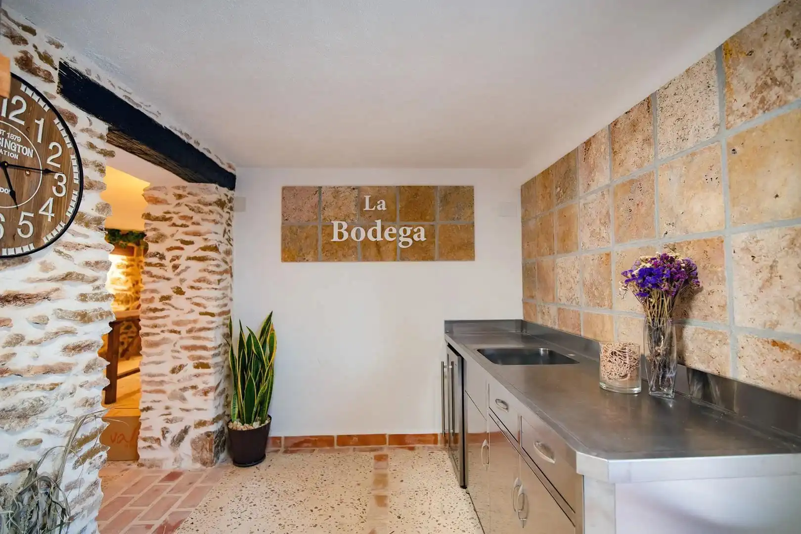 Cocina de Casa o chalet de alquiler en Llíber con Aire acondicionado, Calefacción y Jardín privado