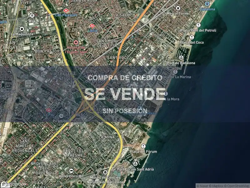 Exterior view of Residential for sale in Badalona