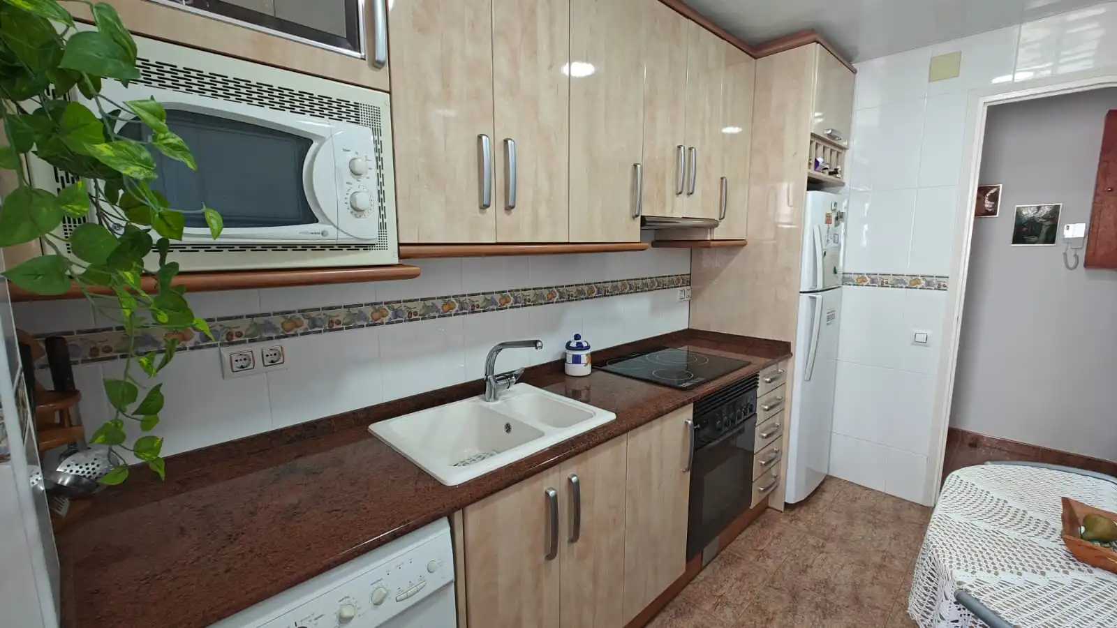 Cocina de Piso en venta en Cunit con Aire acondicionado, Amueblado y Horno