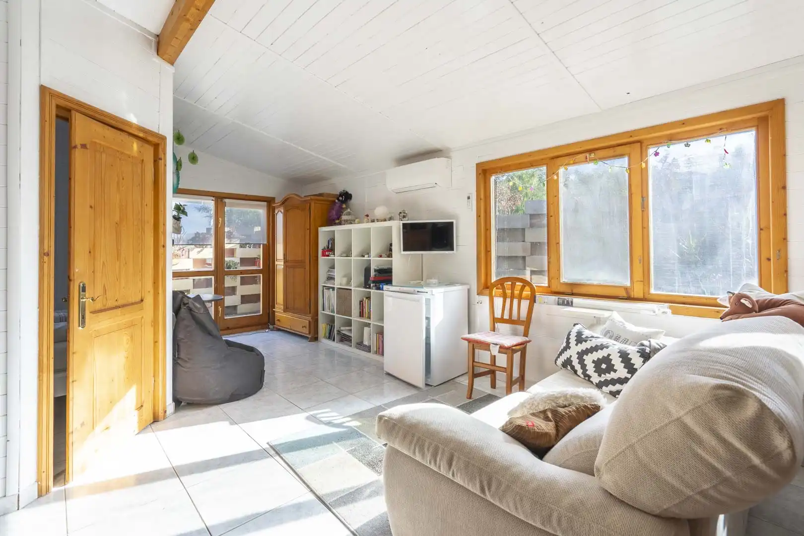 Living room of Houses for sale in Jávea / Xàbia  with Air Conditioner, Heating and Private garden