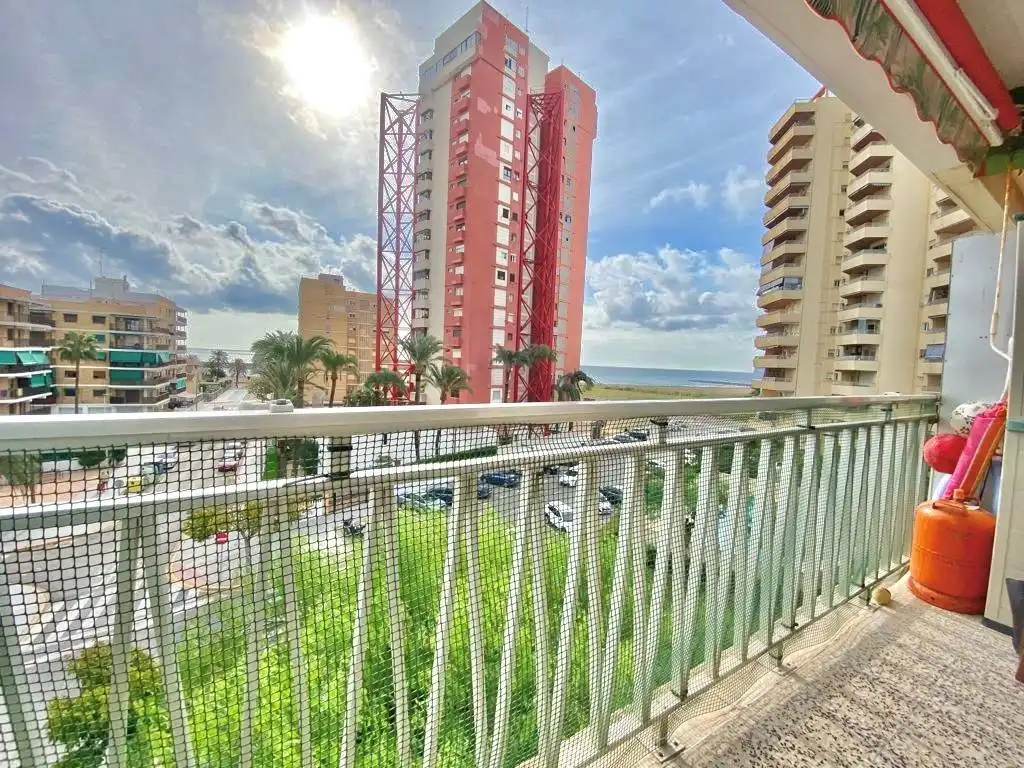 Exterior view of Apartments for rent in La Pobla de Farnals  with Terrace, Furnished and Community pool