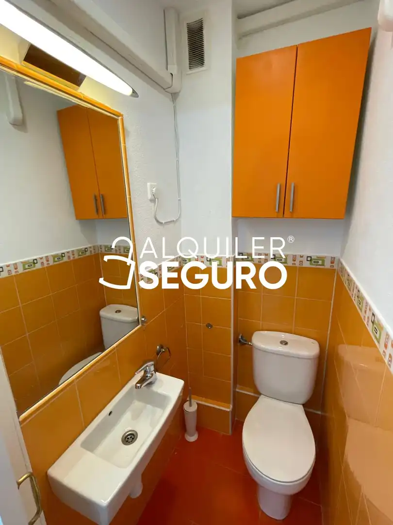 Bany de Pis de lloguer en Madrid amb Aire condicionat, Calefacció i Terrassa