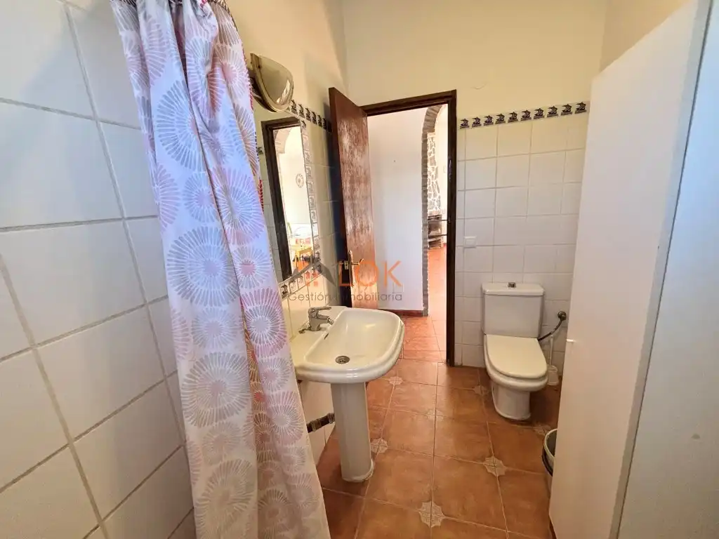 Bathroom of Houses for sale in El Borge  with Terrace and Swimming Pool