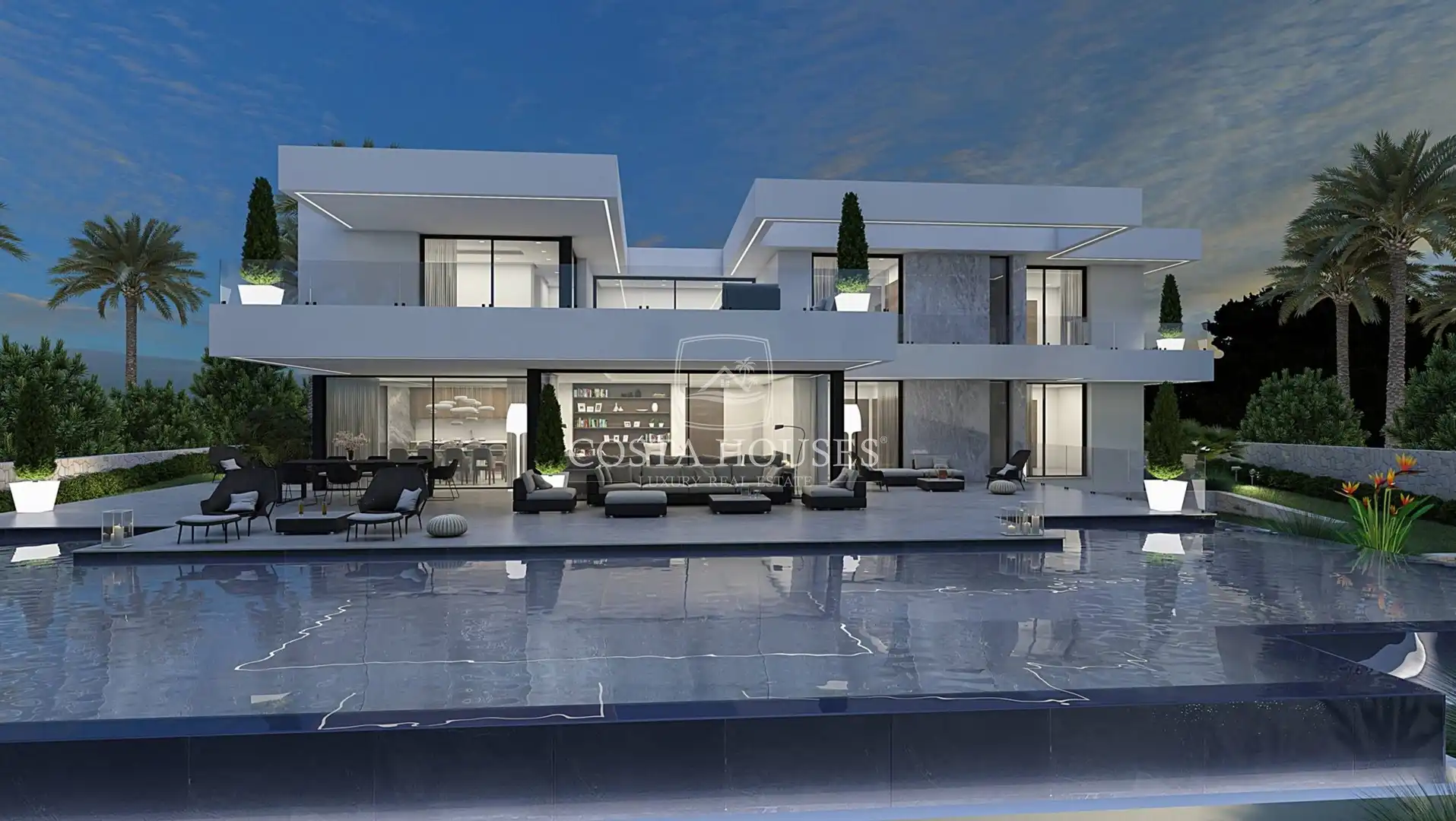 Exterior view of Houses for sale in Dénia  with Air Conditioner, Private garden and Terrace