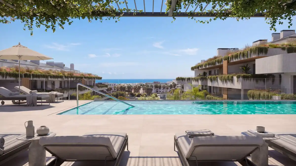 Apartment with pool for sale in San Pedro de Alcántara, imagen 2
