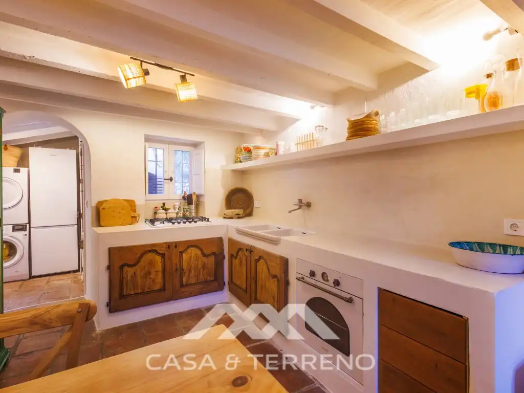 Cocina de Casa o chalet en venta en Comares con Aire acondicionado, Jardín privado y Terraza