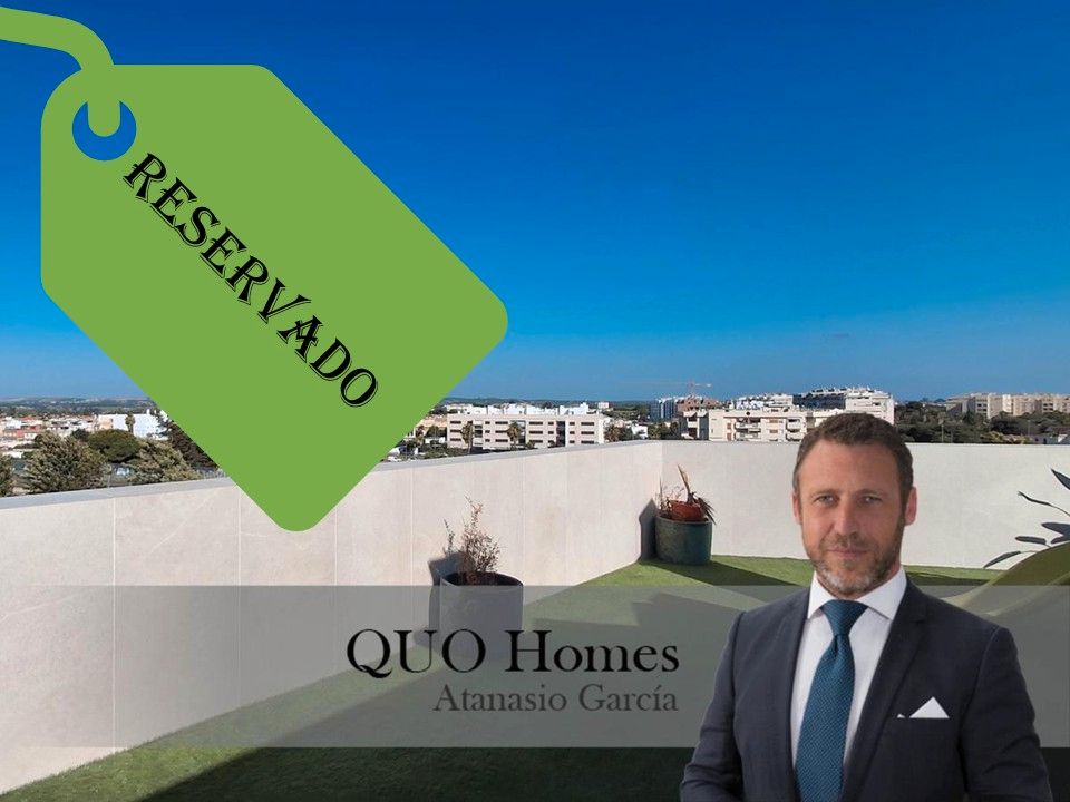 Vista exterior de Ático en venta en Jerez de la Frontera con Aire acondicionado, Parquet y Terraza