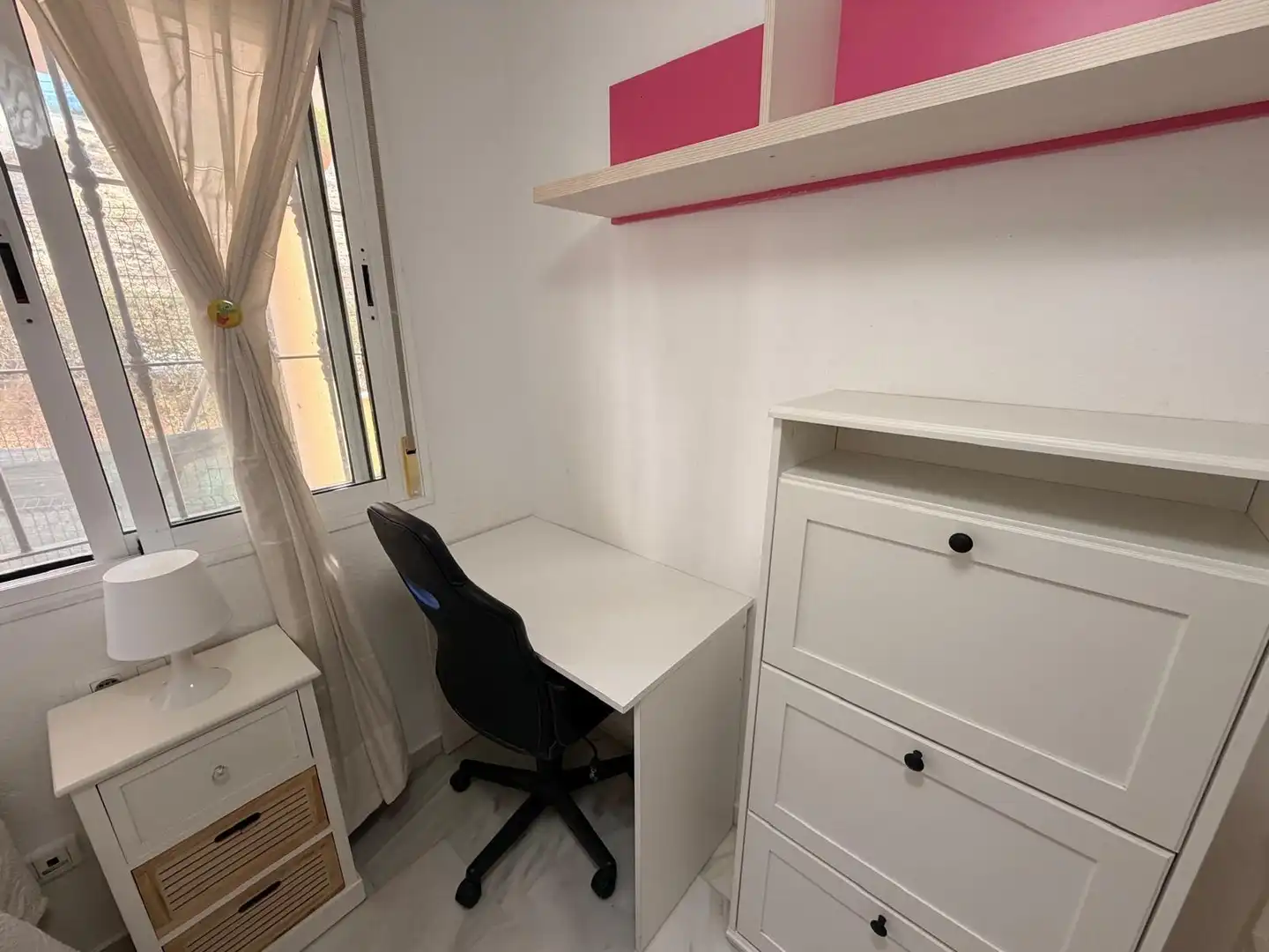Bedroom of Flat for rent in Benalmádena  with Air Conditioner, Heating and Private garden