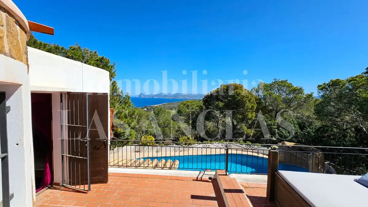 Terrassa de Casa o xalet en venda en Sant Josep de sa Talaia amb Aire condicionat, Terrassa i Traster