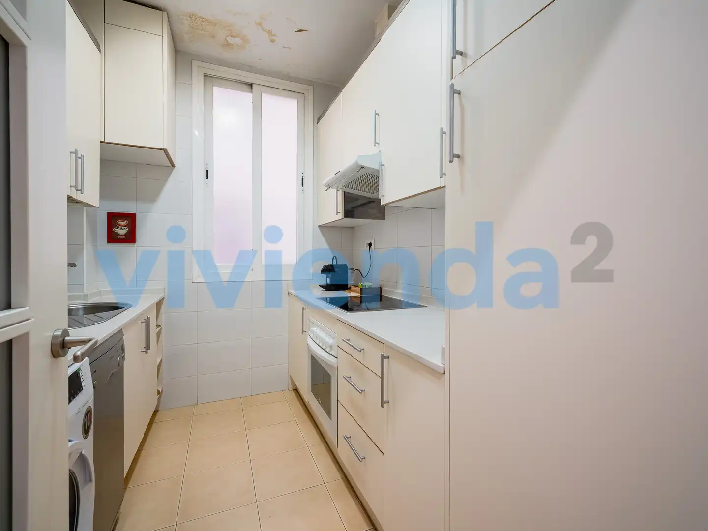 Kitchen of Flat for sale in Madrid  with Air Conditioner, Heating and Furnished