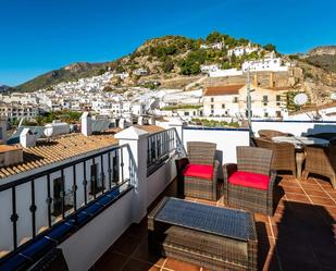 Terrasse von Dachboden zum verkauf in Frigiliana mit Klimaanlage und Terrasse