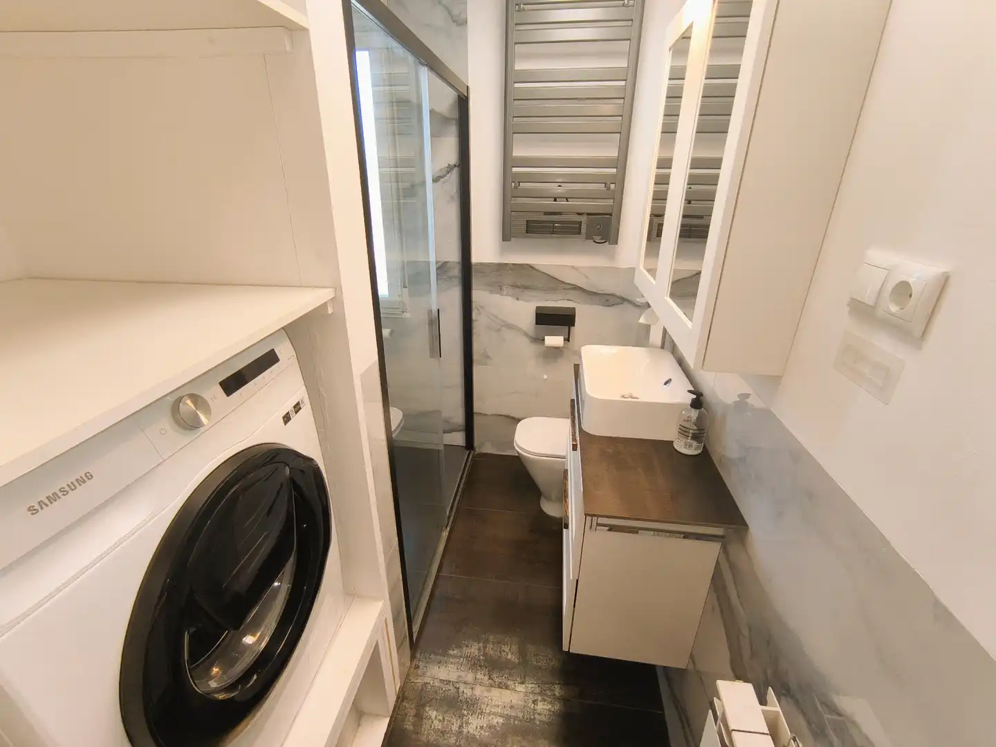 Badezimmer von Wohnung zur Miete in Palencia mit Heizung, Parkett und Terrasse