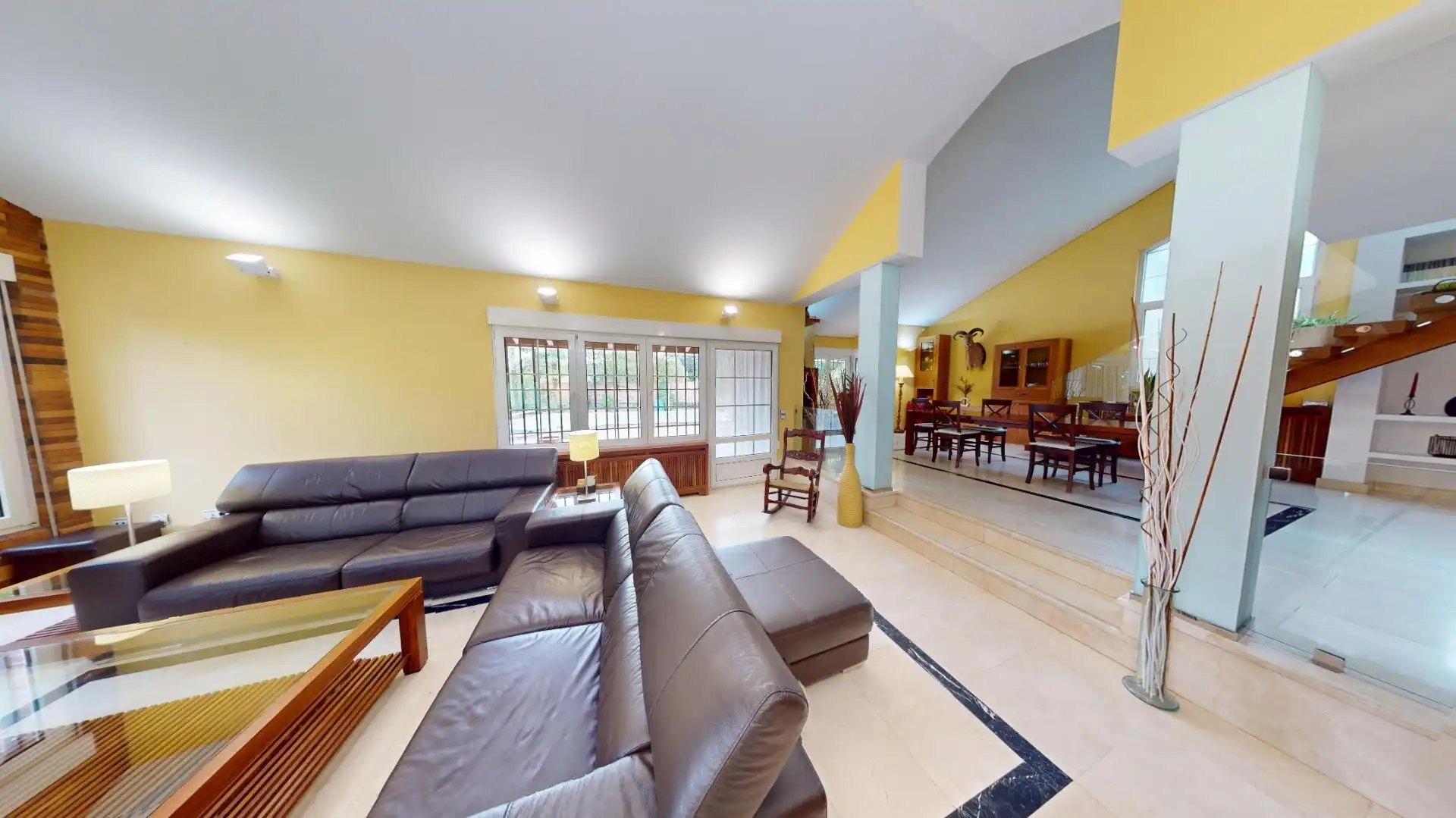 Sala de estar de Casa o chalet en venta en Pedrezuela con Calefacción, Jardín privado y Terraza