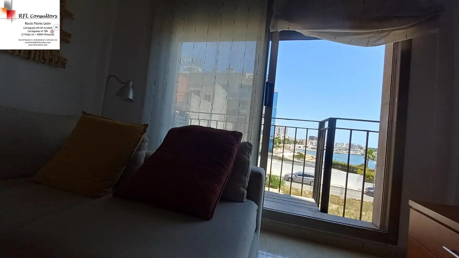 Dormitori de Apartament en venda en L'Ampolla amb Calefacció i Balcó
